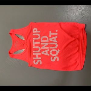 Athletic tank top